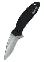 Kershaw Taschenmesser Kershaw Scallion Black, Stonewash