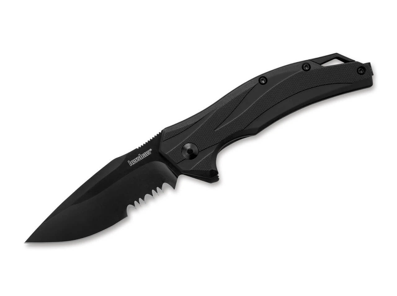 Kershaw Lateral Black Serrated 1 Kershaw Lateral Black Serrated