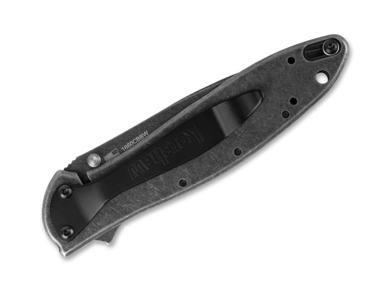 Kershaw Leek Composite Blackwash 2 Kershaw Leek Composite Blackwash - Image 2