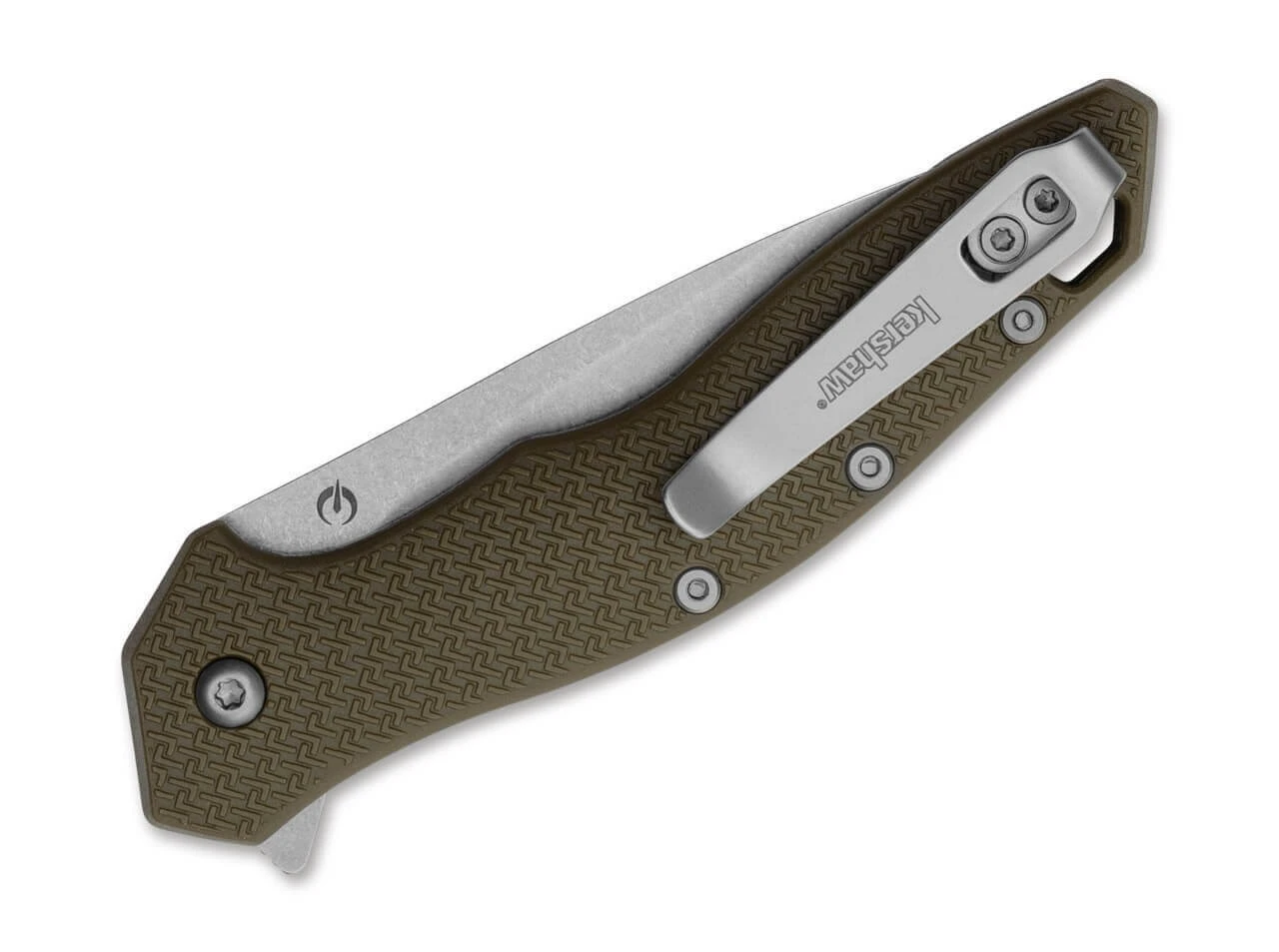 Kershaw Shoreline Olive Stonewash 2 Kershaw Shoreline Olive Stonewash - Image 2